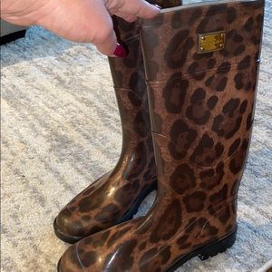 authentic dolce gabbana rain boots